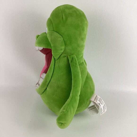 Classic Ghostbusters Slimer Ghost Talking 12" Plush Stuffed Toy Movie Sounds - Picture 2 of 6